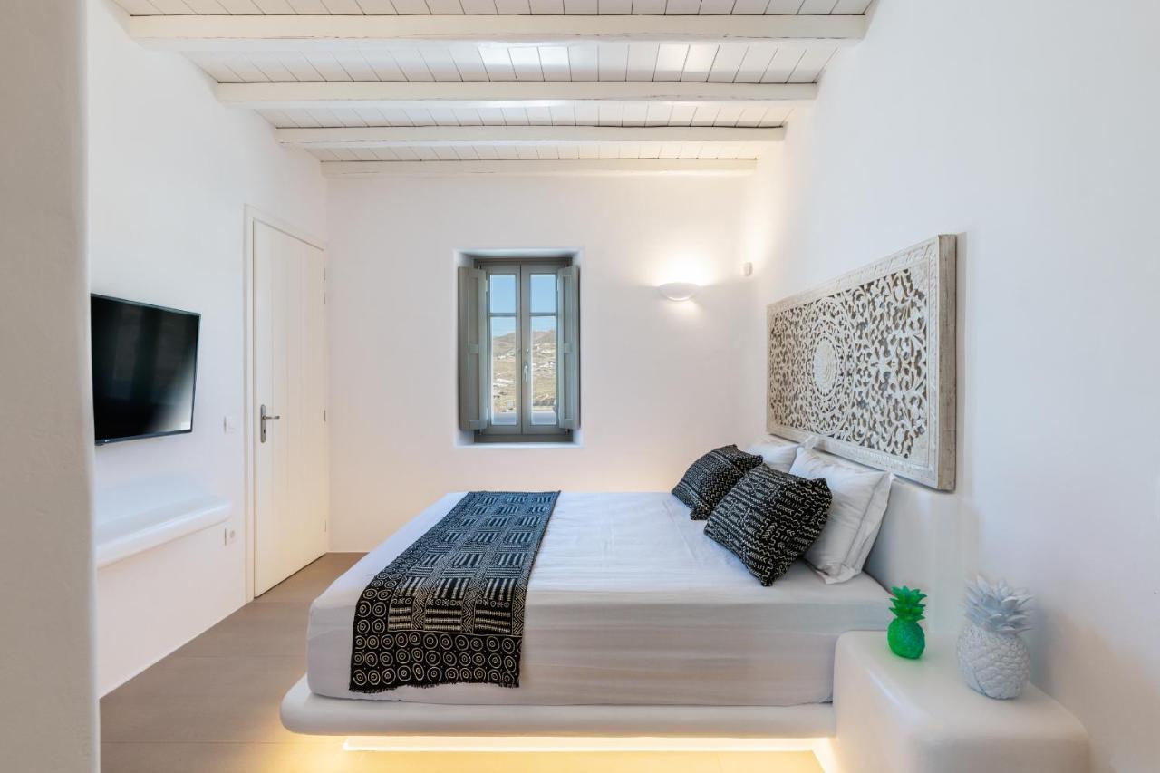 Mykonos Ag Villas In Ftelia Beach المظهر الخارجي الصورة