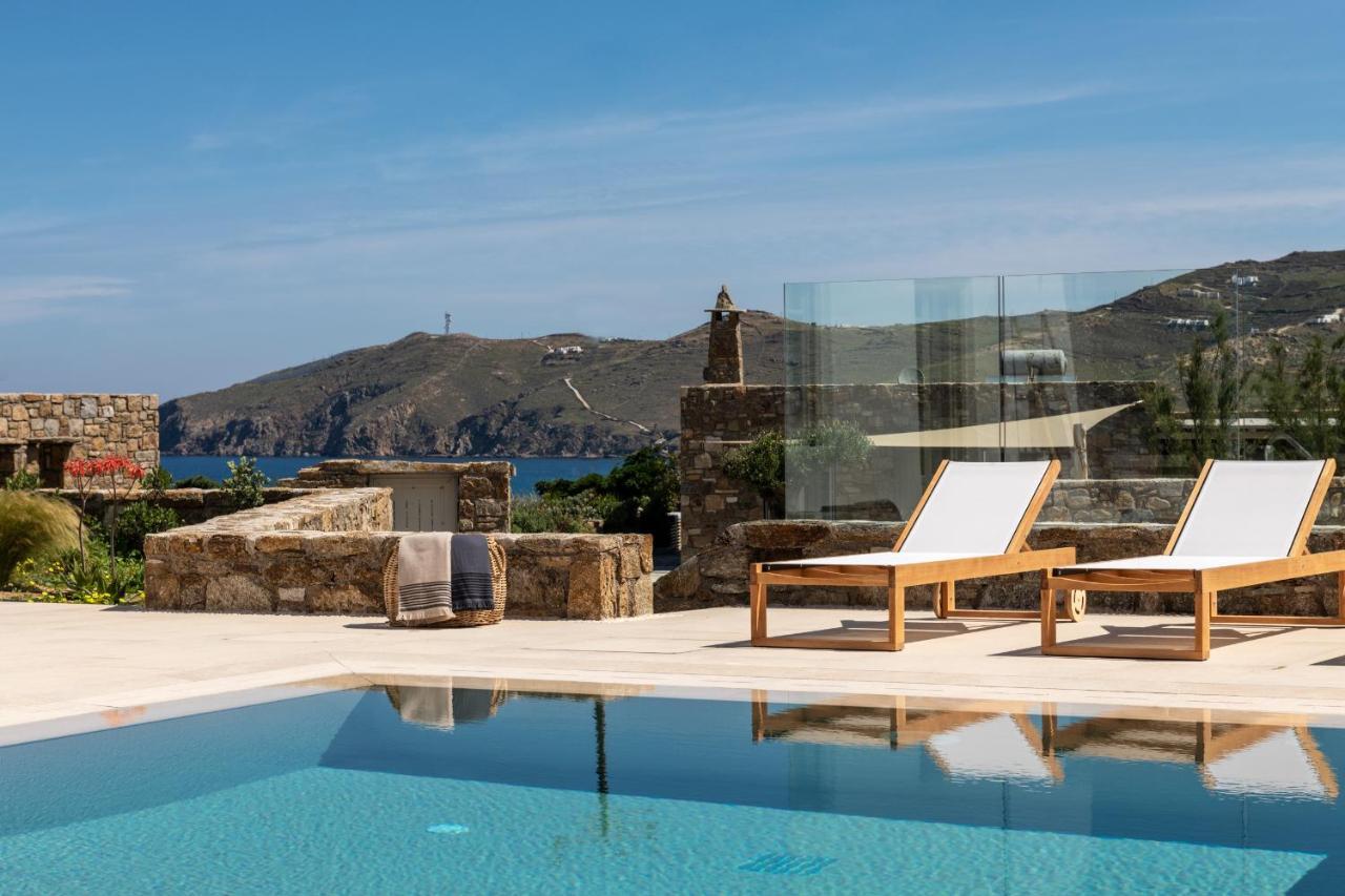 Mykonos Ag Villas In Ftelia Beach المظهر الخارجي الصورة