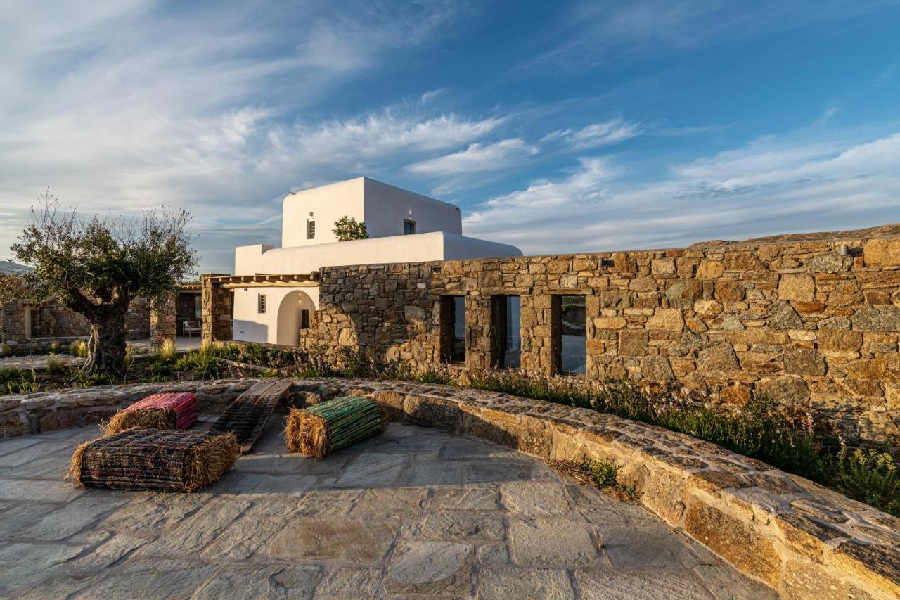 Mykonos Ag Villas In Ftelia Beach المظهر الخارجي الصورة