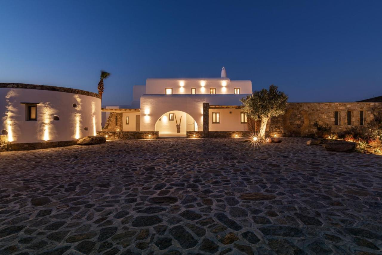 Mykonos Ag Villas In Ftelia Beach المظهر الخارجي الصورة