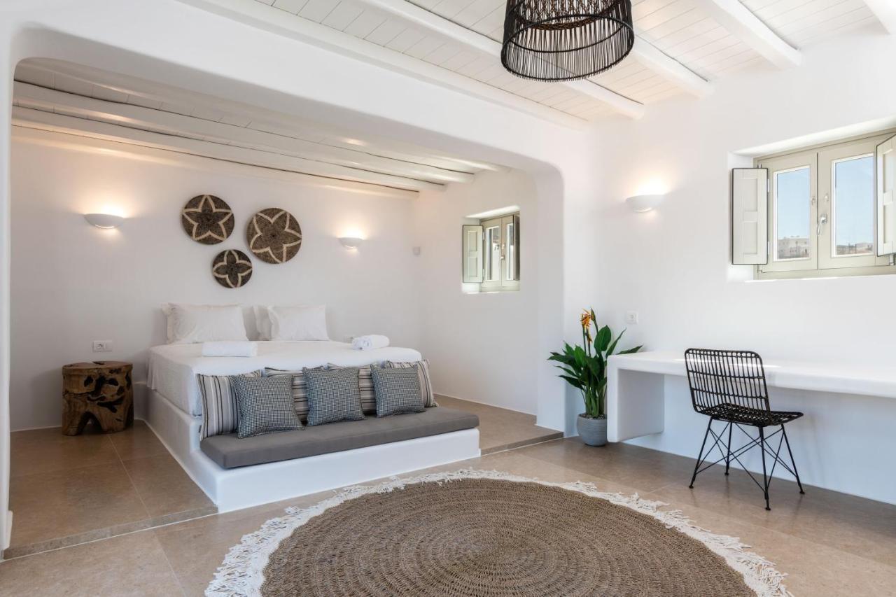 Mykonos Ag Villas In Ftelia Beach المظهر الخارجي الصورة