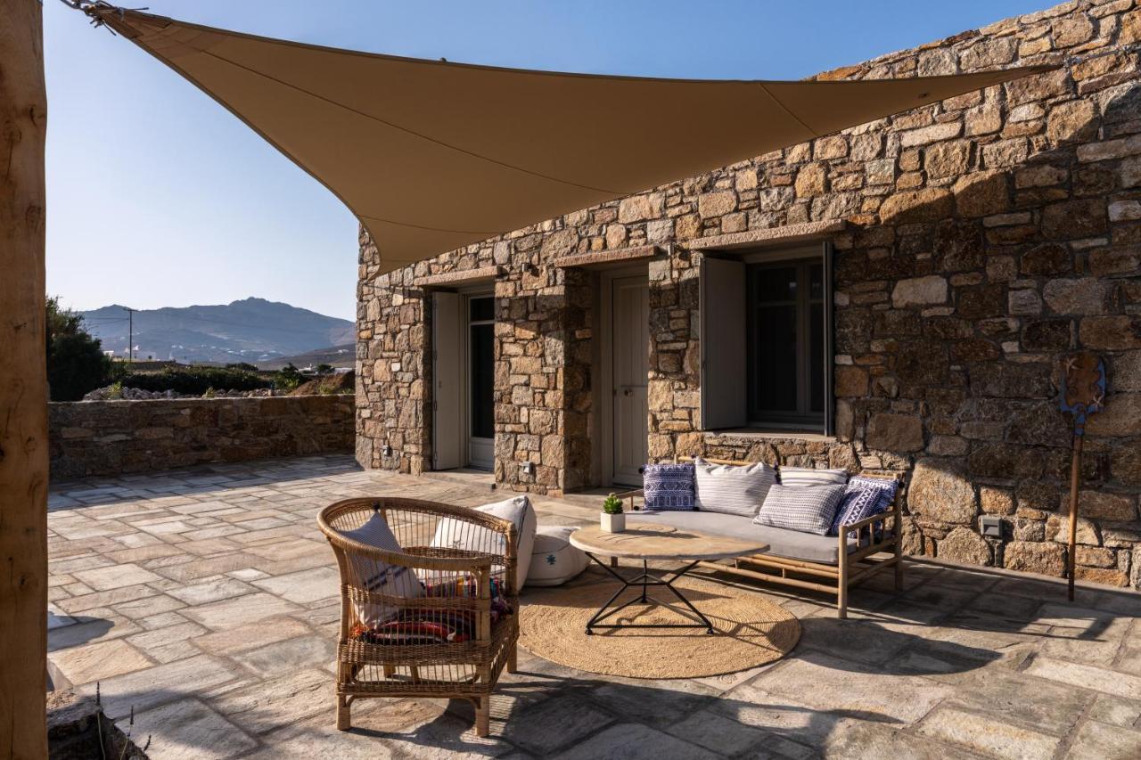Mykonos Ag Villas In Ftelia Beach المظهر الخارجي الصورة